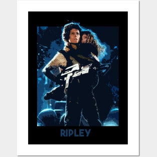 ripley sci fi - ripley ripley ripley Posters and Art